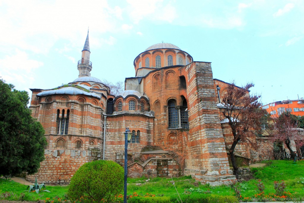 教会まるごとフレスコ画の博物館 Kariye Muzesi カーリエ博物館 トルコのとりこ Turk Asigi